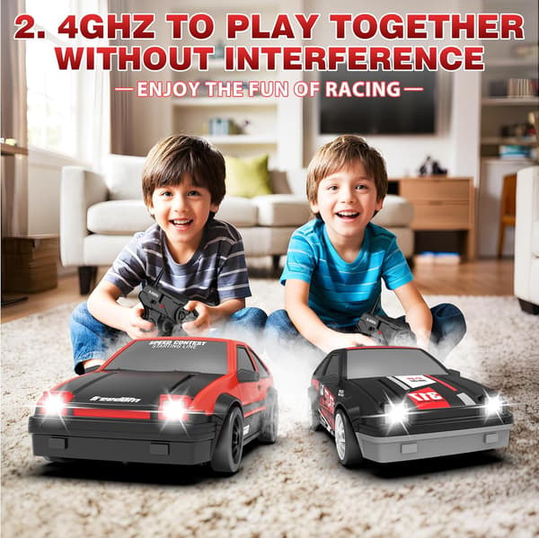 2.4G Nopea Drifting RC Auto, 4Wd RC Lelu-A