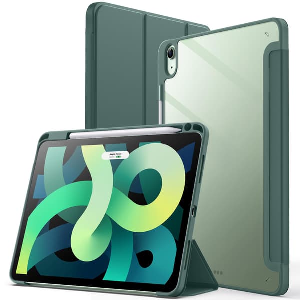 Kotelo iPad 11. (A16) 2025 -mallille Dark green