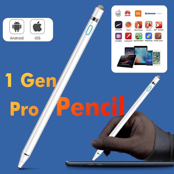 Stylus Pen til iPad/Android Hvid