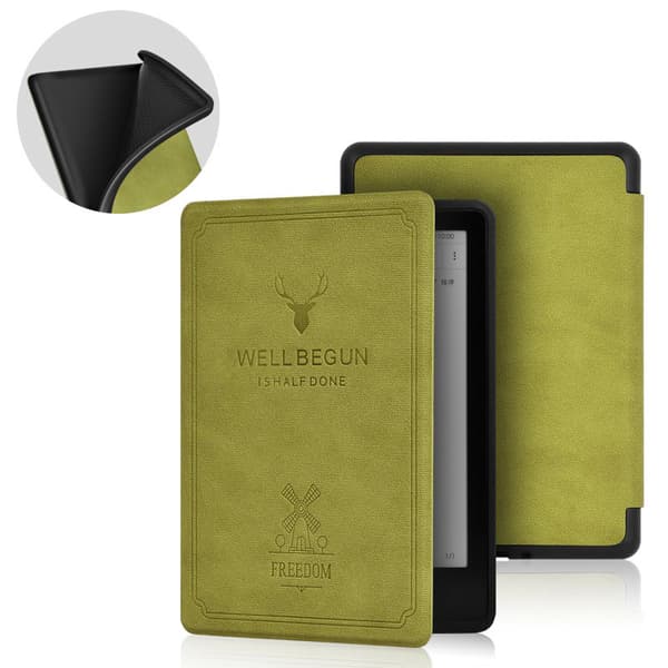 Etui til Kindle Paperwhite 6 12. generation (7\") 2024 Grass Green