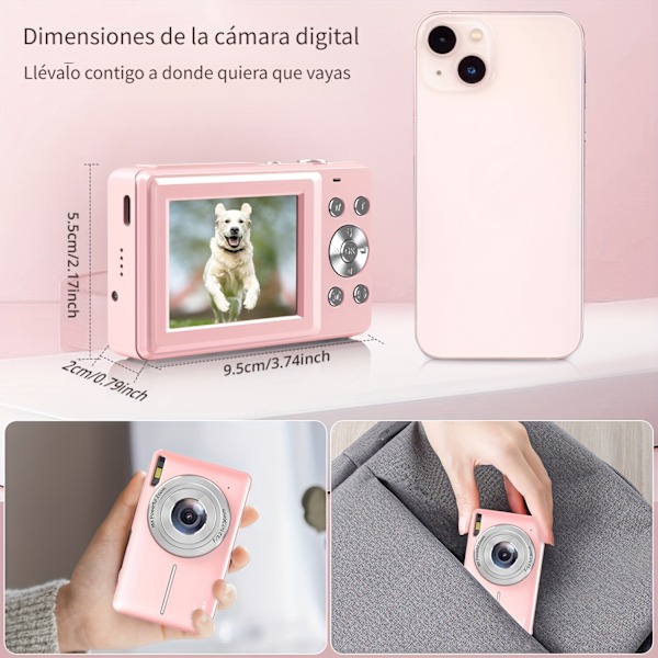 Digitalt Kamera Hd Video Blog Dc430 Grøn