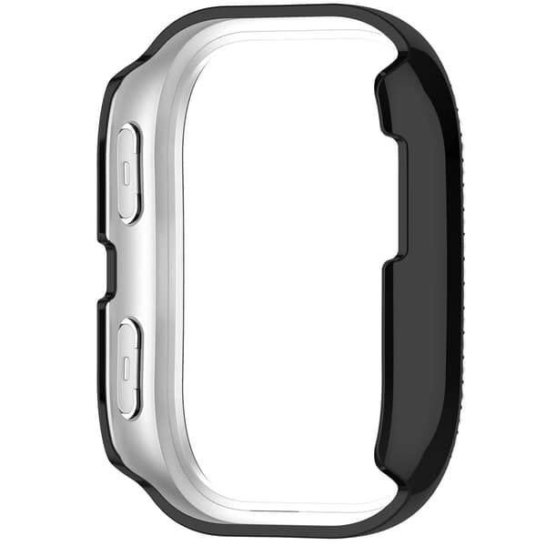Skyddsfodral för Amazfit bip6 med diamant (silver)
