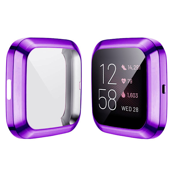 Suojakotelo Fitbit Versa 2:lle (violetti)
