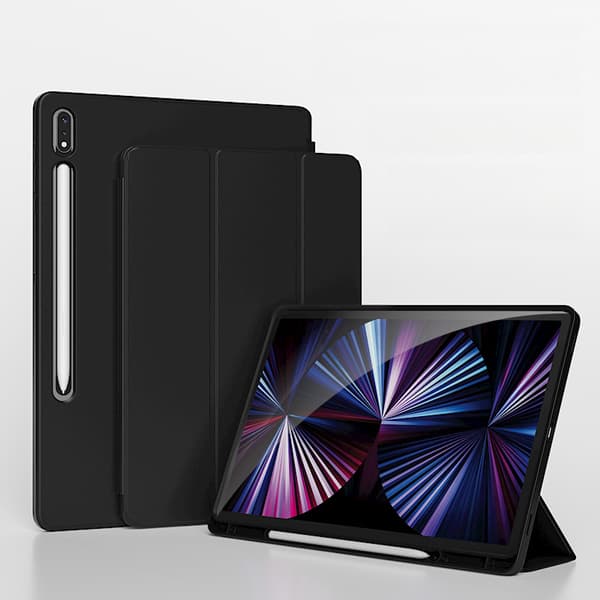 Fodral till Samsung Galaxy Tab S8 Plus (12.4\") Black
