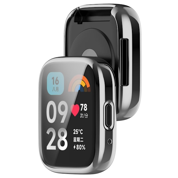 Lämplig För Redmi Watch 3 Lite/ Active Skyddsfodral Silver