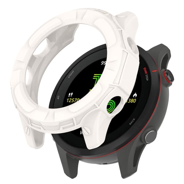 Skyddsfodral för Garmin Forerunner 955 (elfenbensvit)