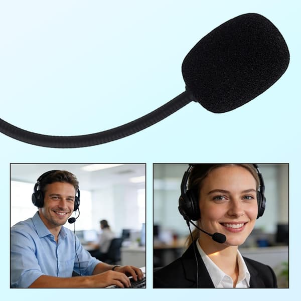 Erstatningsmikrofon til Razer Barracuda X, Razer Electra V2 - 3,5 mm jackstik