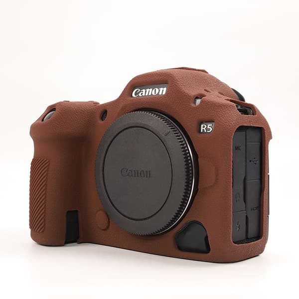 Etui til Canon EOS R5II Silikon kameratilbehør (black)