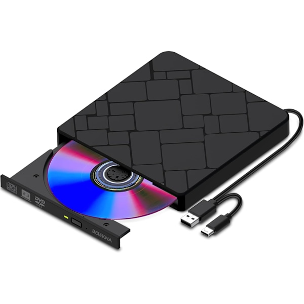 Extern DVD/CD-brännare USB optisk enhet