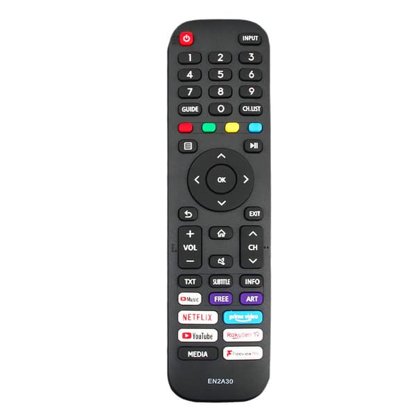 Erstatningsfjernkontroll for Hisense TV EN2A30