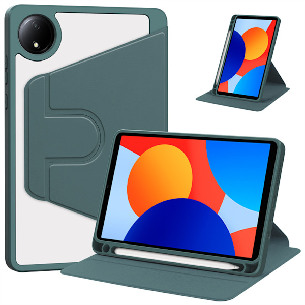 Fodral för Xiaomi Redmi Pad Se 8.7 2024 akryl anti-fall skyddsfodral grön