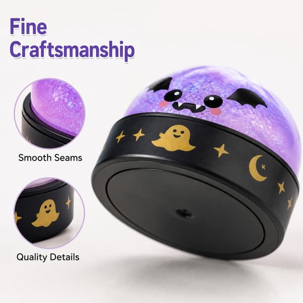 glitter-squishies, Halloween-presenter (pumpkin)