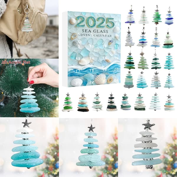 Adventskalender, 24-grid nedtellingskalender til jul