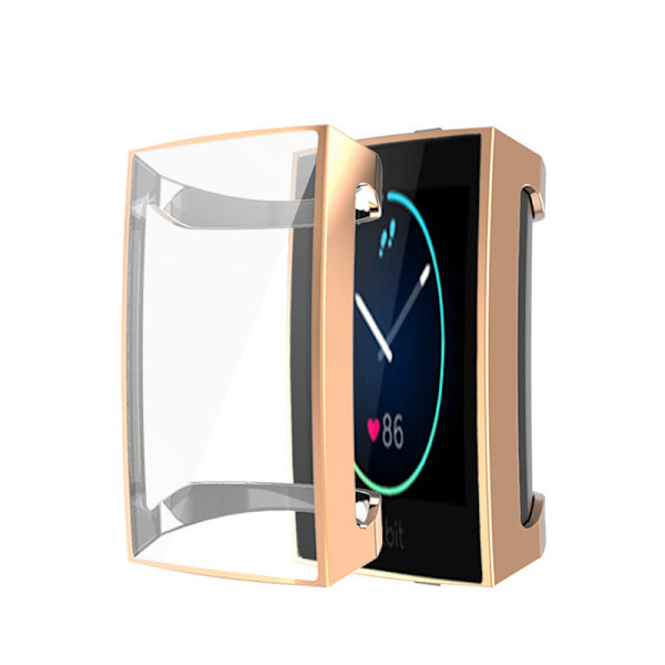 Skyddsfodral för Fitbit Charge 3/4 (Roseguld)