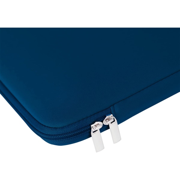12,5 tums laptopfodral, mjukt vadderat fodral med dragkedja, framficka & tillbehörsväska, marinblå