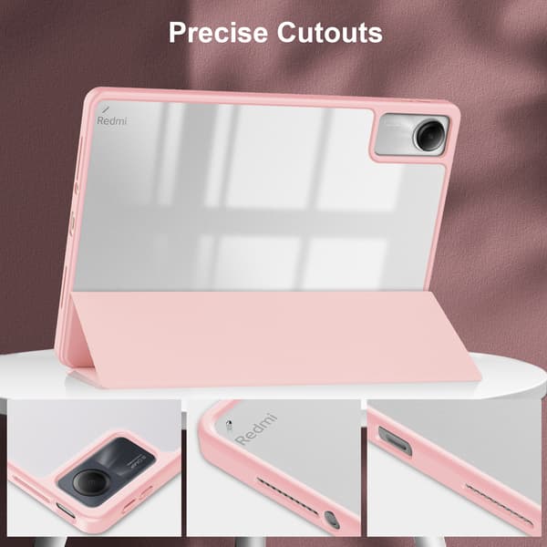 Etui til Xiaom Pad 7 11,2-tommer Pink