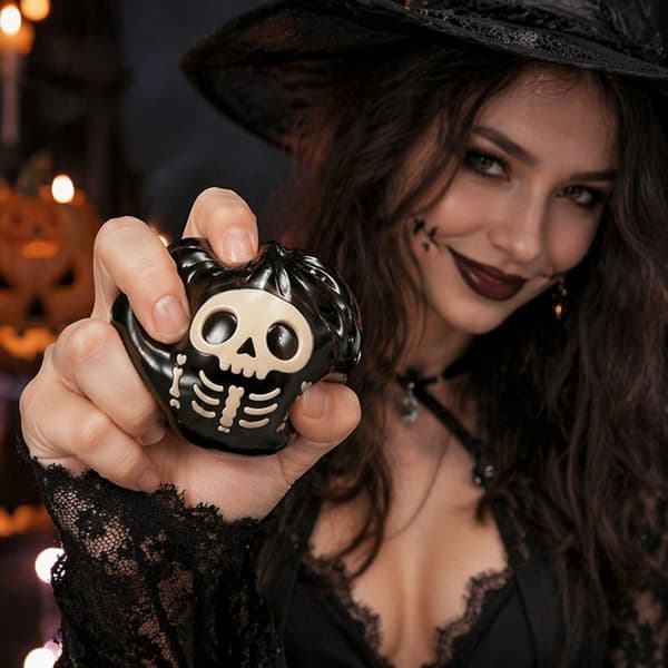 Dumpling Squishy Legetøj, Stressaflastende legetøj, Halloween gaver