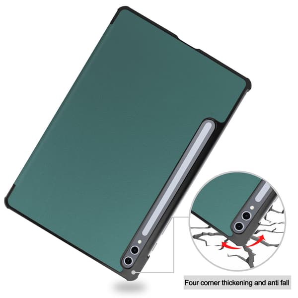 Etui til Samsung Galaxy TAB S10 Plus 12.4 grønn