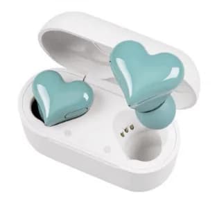 True Wireless Bluetooth Hörlurar TWS Bluetooth 5.3 Trådlösa Kardioid In-Ear Grön