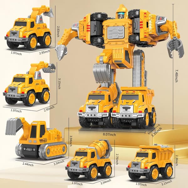 Transformerende robot legetøjssæt 2