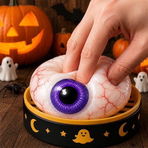 Dumpling Squishy Leker, Fidget Leker, Halloween gaver