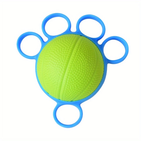 Handstyrkeboll - Femfingersträckning & Rehabiliteringshjälpmedel Grön
