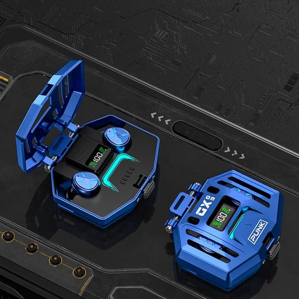 True Wireless Bluetooth Hörlurar Vattentäta Tws Mikrofon Sport Öronproppar Svart