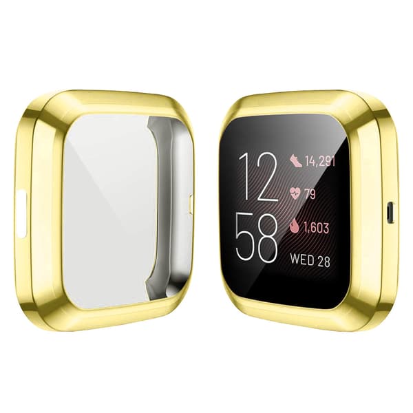 Beskyttelsesetui til Fitbit Versa 2 (guld)
