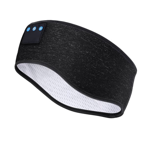 Bluetooth Musikpannband Sovmask Svart