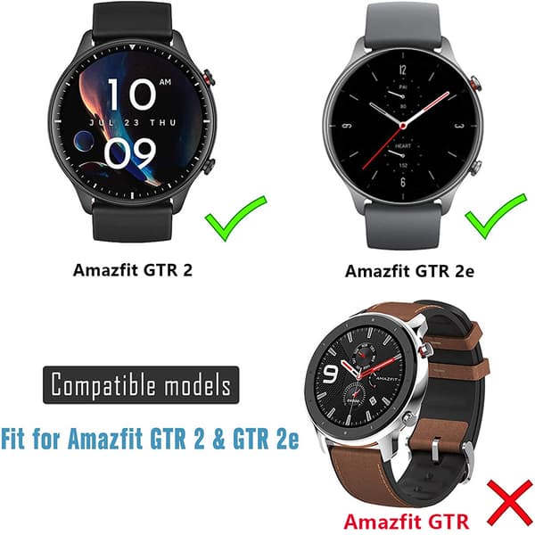 Beskyttelsesetui til Amazfit GTR 2/GTR 2e (grå)