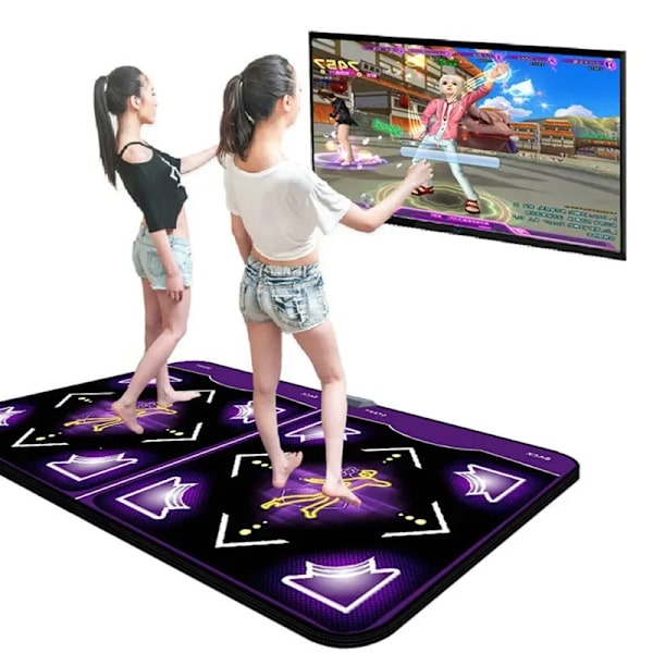 Dobbel dansematte med 2 fjernkontroller (Modell 040)