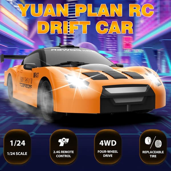 2.4G Nopea Drifting RC Auto 4Wd RC Lelu-D