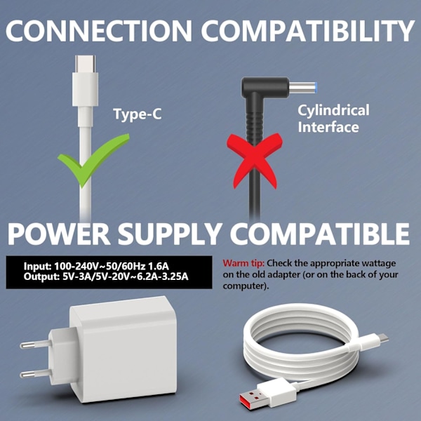 67W USB C Snabbladdare för Xiaomi 12S 13 13T Ultra 12 Lite 12X, med 1M USB C-kabel