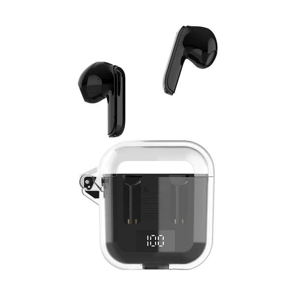 Ægte trådløse Bluetooth hovedtelefoner TM90 Pro In-ear Digital Display Trådløs Pink