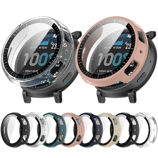 Beskyttelsesetui til Amazfit Active Max (Mat sort)