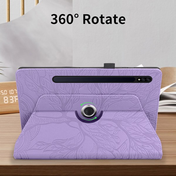 Fodral för Samsung Galaxy Tab S9 Plus 12.4 2023 - Lila