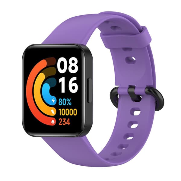 Silikonerem til Xiaomi Mi Watch 2 Lilla