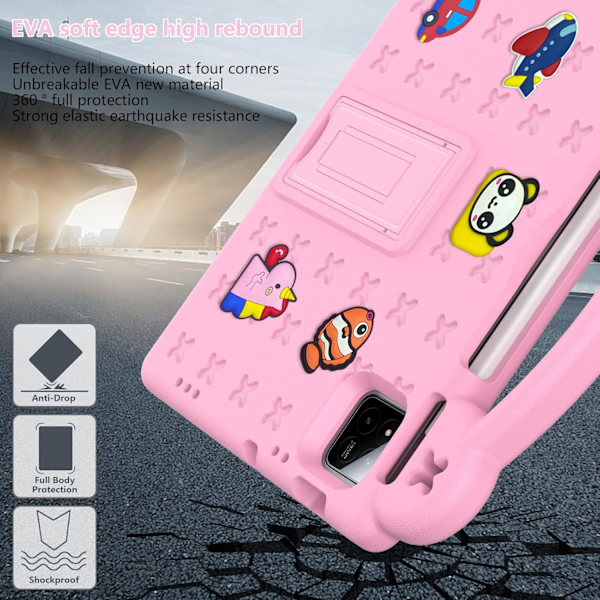 Tabletskyddsfodral Xiaomi Redmi Pad 2 11-tum 2025 Rosa