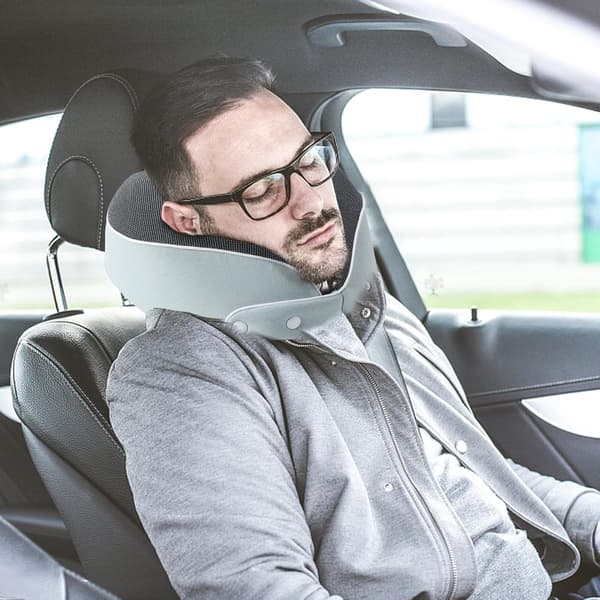 Nackkudde Memory Foam Portabel U-formad Resenackkudde Cervical Support Kudde