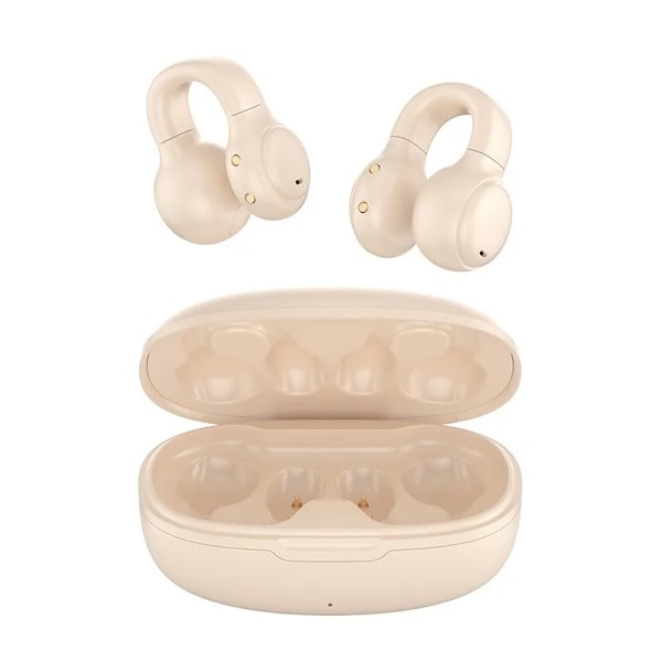 True Wireless Bluetooth Hörlurar M30 Tws Trådlösa Bluetooth Öronklämma Vit
