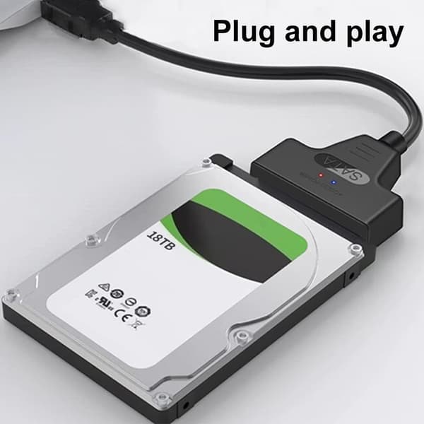 USB3.0 - SATA-muunnin, kiintolevyadapteri