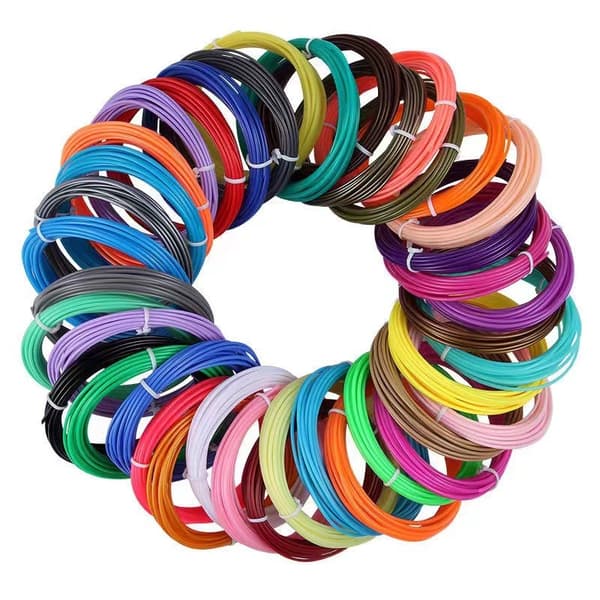 1,75 mm 3D Pen PLA-filament (3 meter x 40 farver)