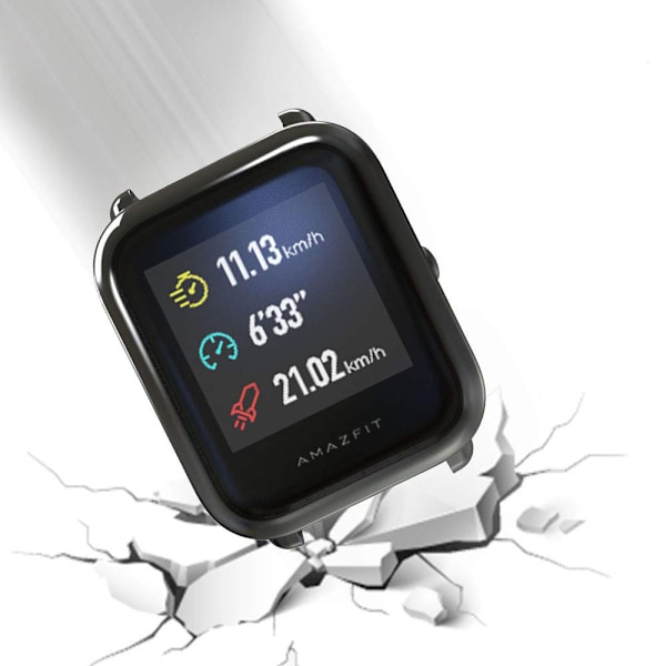 Lämplig för Amazfit Bip Skyddsfodral Svart