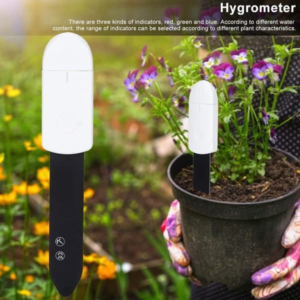 Elektronisk hygrometer til haveplanter, mini, multifunktionel fugtmåler