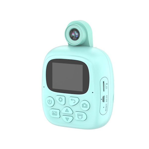 Högupplöst Digitalkamera Dubbelkamera Termisk Utskrift Grön