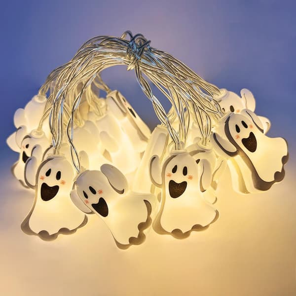 LED Lys Kæder 3M 20-Lys Halloween Dekorativ Spøgelses Lys Kæde (Batteri Version)