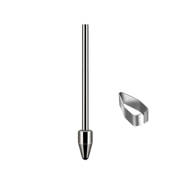 Metalliset kynänkärjet Samsung Galaxy Note 10/Note10 Plus/Note 20/Note 20 Ultra -puhelimille (hopea)