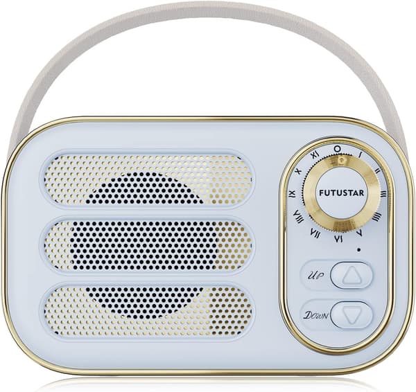 Trådløs Bluetooth-højtaler Gave til venner Lyseblå