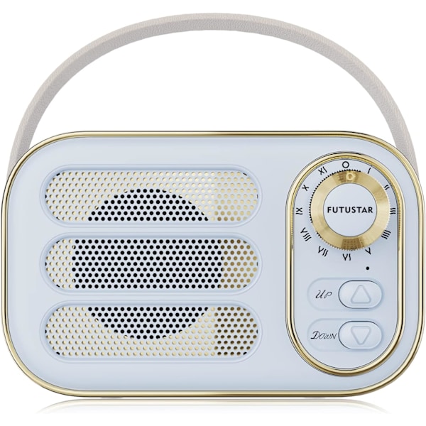 Trådløs Bluetooth-høyttaler Gave til venner Lyseblå