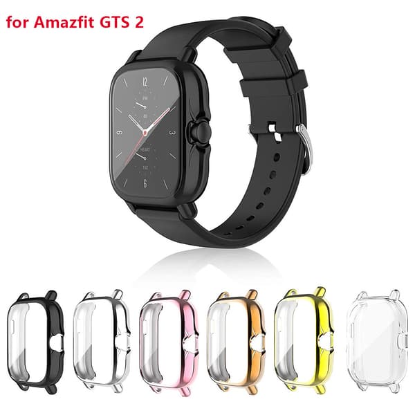 Beskyttelsesetui til Amazfit GTS 2 (sølv)